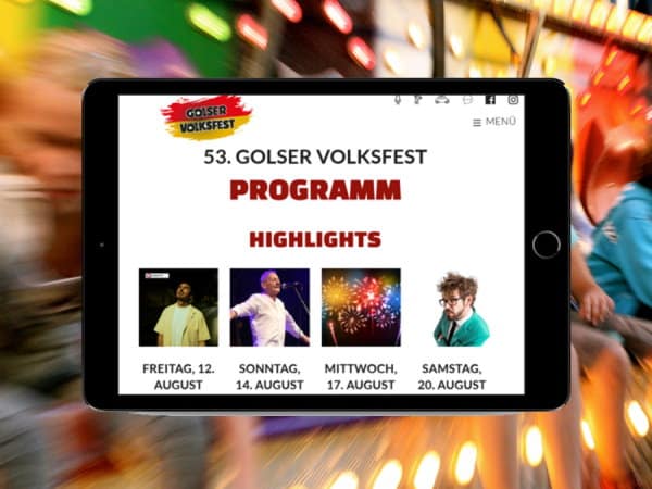 Mehr über den Artikel erfahren Golser Volksfest